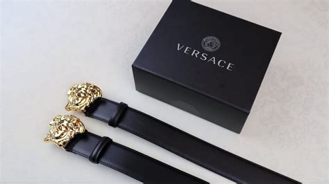 real vs fake versace belt buckle|authentic versace belt.